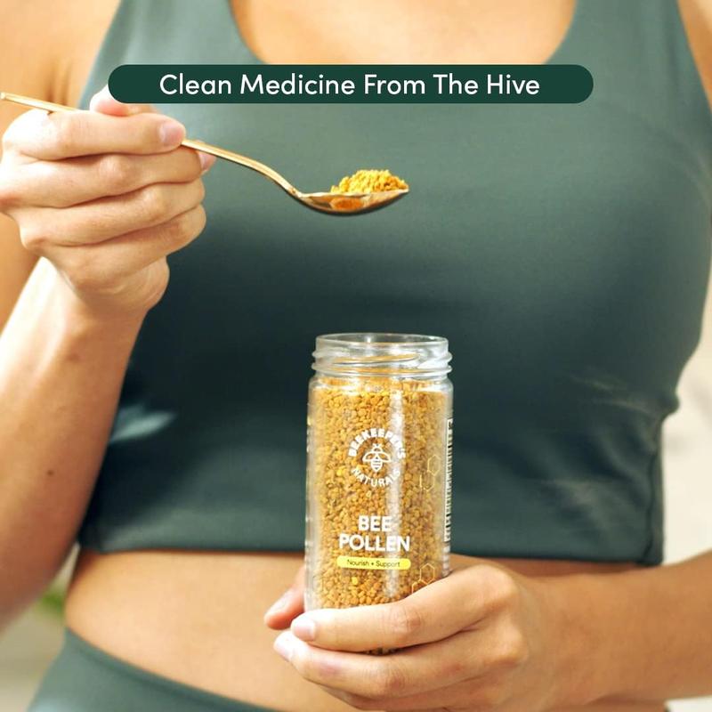 Raw Bee Pollen Granules For Energy & Wellness - 150 Grams