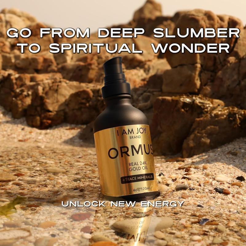 Ormus Gold Oil Monoatomic Mineral Formula - 120 mL