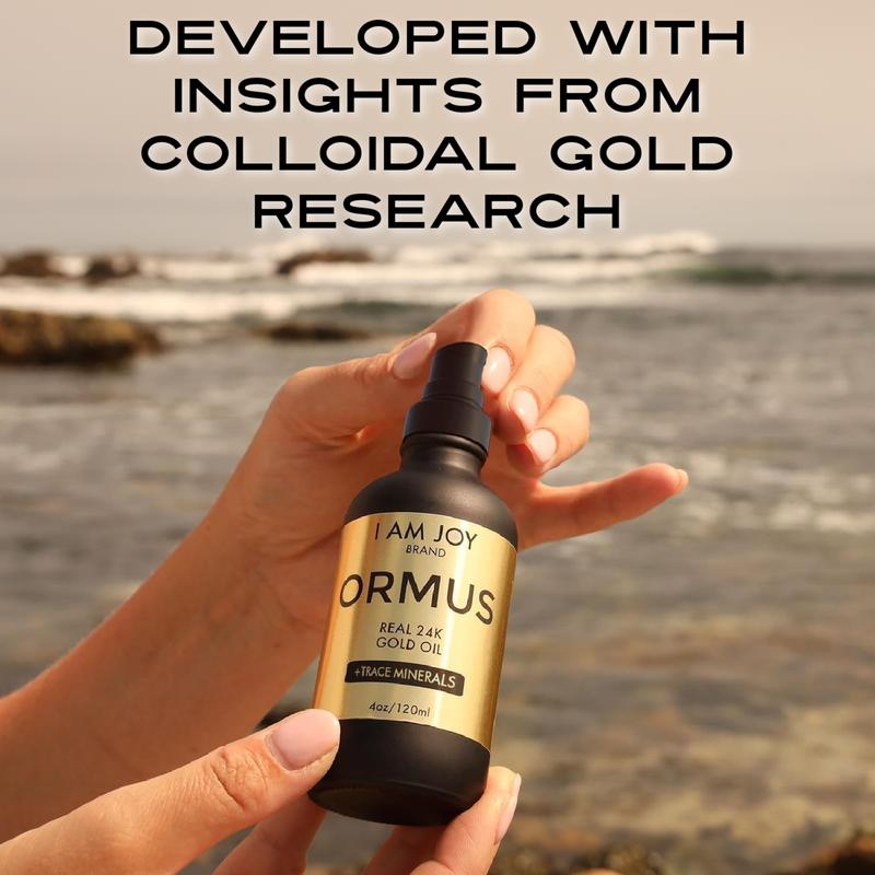 Ormus Gold Oil Monoatomic Mineral Formula - 120 mL
