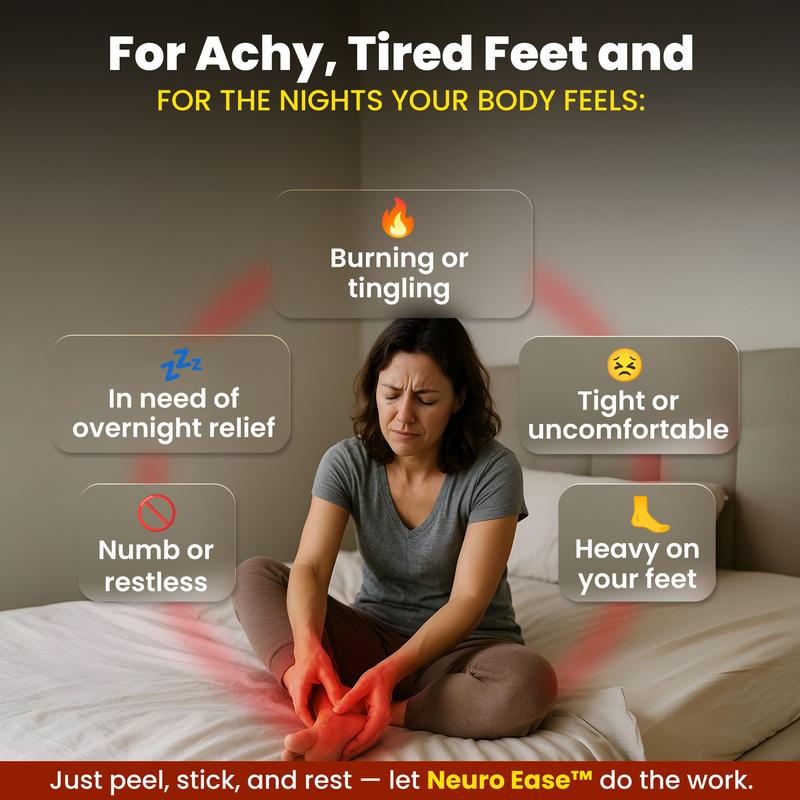 Neuro Ease Foot Pads For Nerve Pain Support - 20 Pads