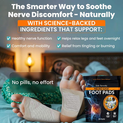 Neuro Ease Foot Pads For Nerve Pain Support - 20 Pads